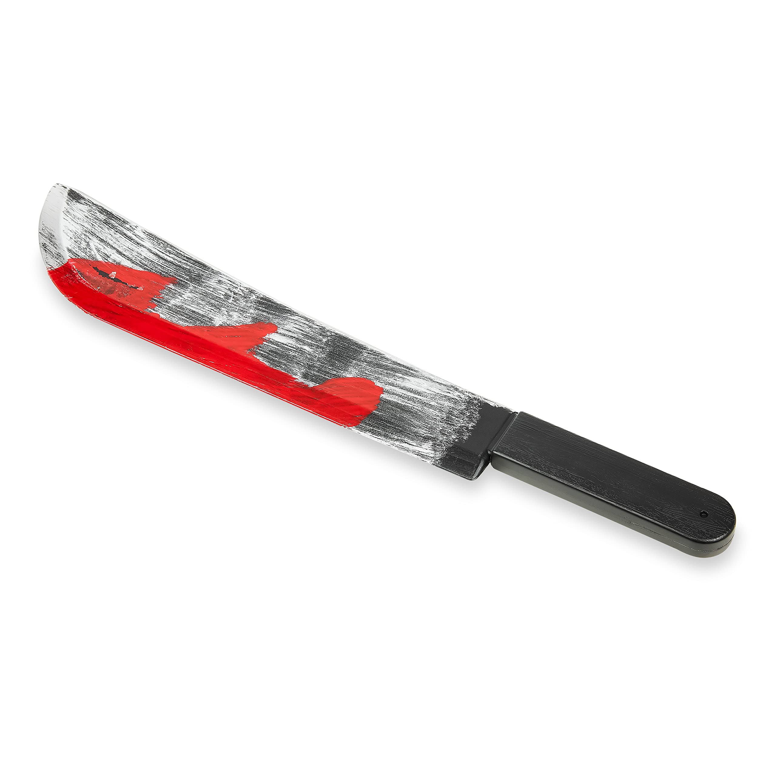 Ultra Large Slayer Machete Halloween Plastic Prop Weapons Fancy Dress Fake Bloody Fake Blood on Plastic Machete Halloween Slasher Knife Machete Toy Knife Cleaver Halloween Toys Realistic