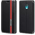 Colorblock Invisible Magnetic PU Leather Flip Case Compatible with Nokia 235 4G 2024, Stylish Wallet Cover with Full Protection and Slim Design