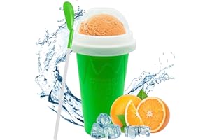 RAUMAXE Slushy Cup Slushy Maker Cup TIK TOK Frozen Magic Squeeze Cup - Quick Cool Slushy Milk Shake Ice Cream Smoothies Cup