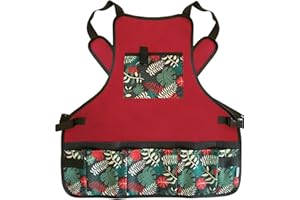 ADVANTSA Garden Aprons for Women with Pockets - Gardening Apron - Florist Apron - Gifts for Gardeners, Artist, Painting, Art