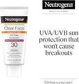 Neutrogena Clear Face Liquid Sunscreen SPF 30 Oily Acne-Prone Skin 89ml/3oz view 2