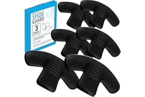 IMPRESA [6 Pack] Boot Toe Protectors to Stop Early Wear & Replacement, Simple Application Boot Protector Toe Guards for Boots