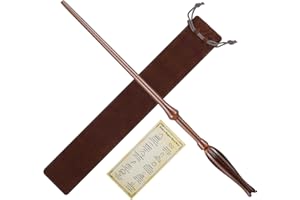 EZVYAO Wizard Wand Magic Witch Sorcerer Wands for Kids Cosplay Party Costume Accessories, Tulip