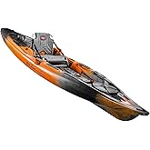Old Town Sportsman BigWater 132 Solo Sit-on-Top Fishing Paddle Kayak, 13 ft 2.04 in