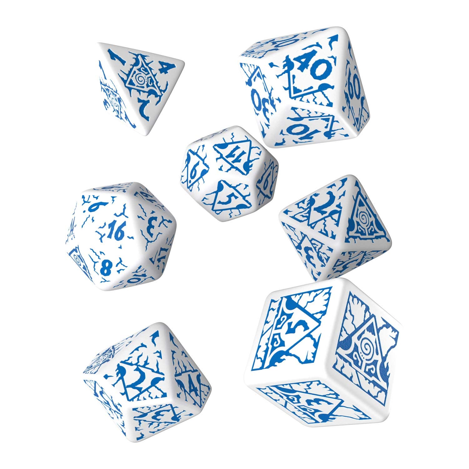 Gerardos Q-Workshop Qwopat28 Pathfinder Reign Of Winter Card Game (7-Piece)