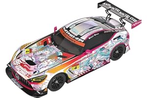 GOOD SMILE RACING Good Smile Hatsune Miku GT Project AMG 2021 GT (Round 3 Version) 1:64 Scale Miniature Car, Multicolor