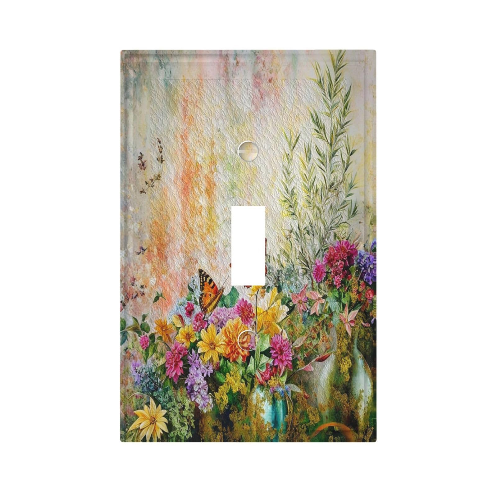 Xuejiaku Light Switch Cover Plate Colorful