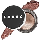 LORAC Lux Diamond Crème Eye Shadow | Metallic Shimmer Eyeshadow Powder | Cashmere Silver