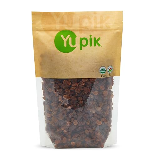 Yupik Organic Sultana Raisins, 2.2 lb (35.2 oz), Gluten-Free, Kosher ...