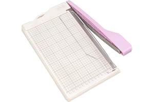 We R Memory Keepers Mini Guillotine Paper Cutter-Lilac