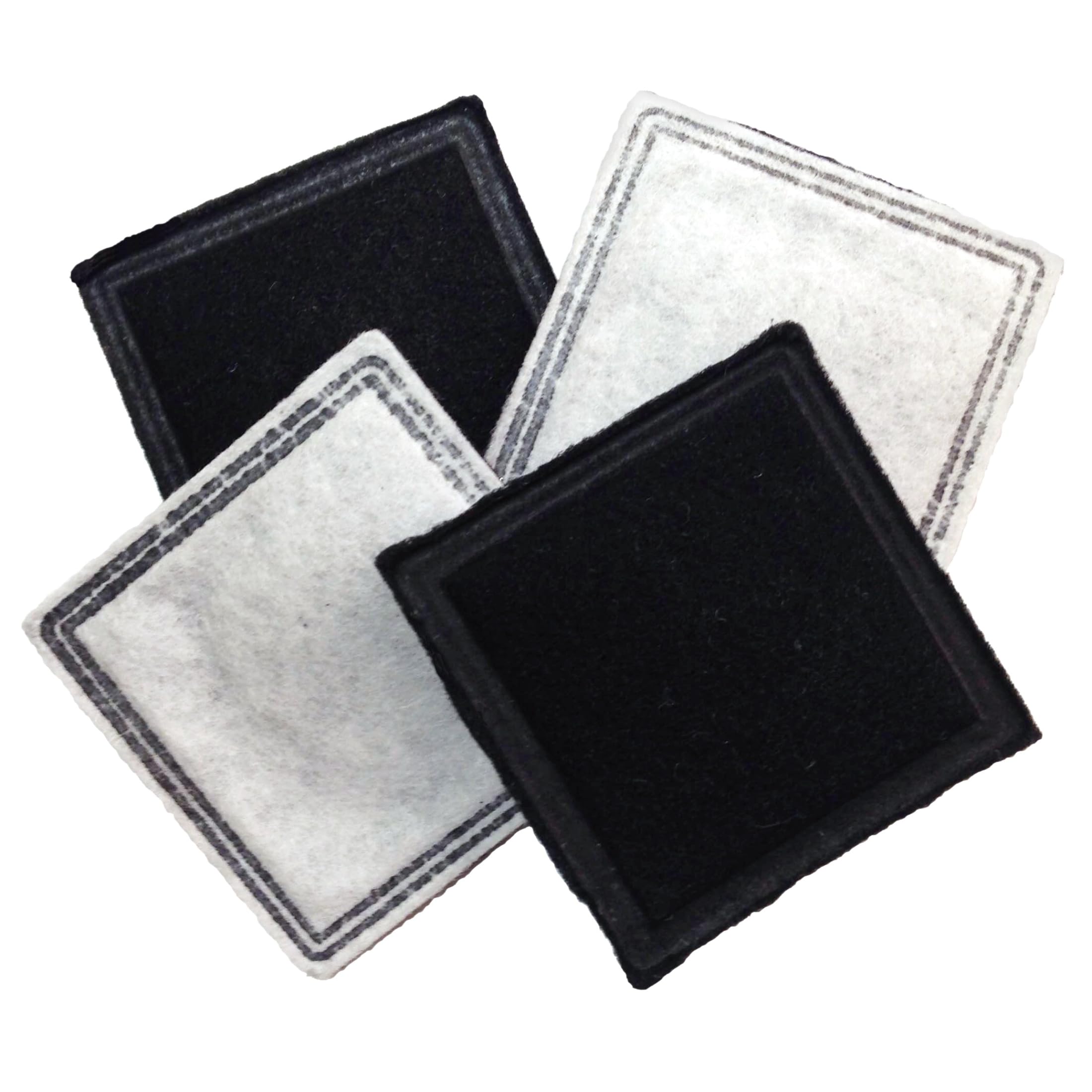 PetSafe Drinkwell Replacement Filter for Current Pet Fountains, Pack of 4, Charcoal Carbon Filter for Cats and Dogs