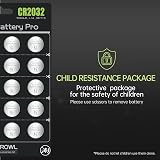 POWEROWL CR2032 3V Lithium Batteries 20 Pack - High Capacity 2032 DL2032 view 2