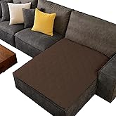 fuguitex Waterproof Dog Blanket Reversible for Small Dogs Resistant Leakproof Washable Couch Cushion Bed Protector Cover for Indoor Furniture Pet Friendly（40"*50",Brown+Chocolate