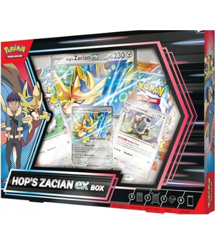 Pokémon Promo Card Pack ×10 Pokémon - Trading Card Game: Hops Zacian-ex Collection (3