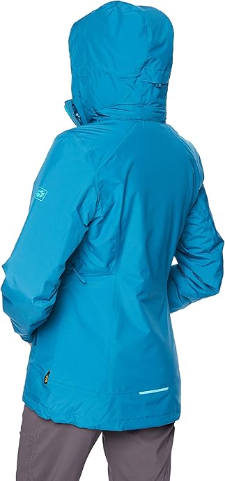 Jackwolfskin 狼爪 Karelia Trail 防水防风透气保暖 户外女式冲锋衣 1.4折.93起 海淘转运到手约￥324