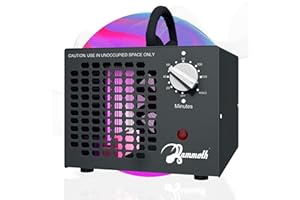 MAMMOTH 120W 65,000 mg/h Alpine Air Purifier Ozone Generator - Ozone Odor Eliminator, Ozone Machine & Skunk Odor Remover For House, Ozone Air Purifier, Commercial Ozone Generator For Car, Office, & Rooms