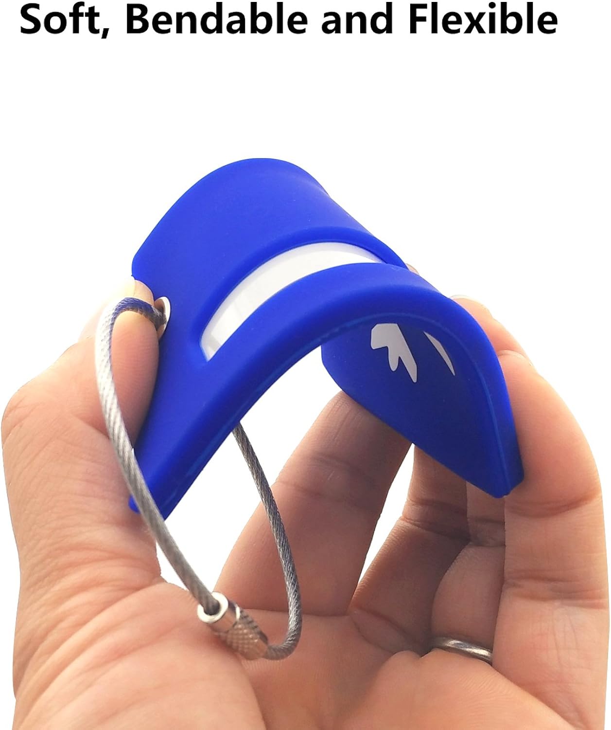  | Silicone Luggage Tag with Name ID Card Perfect to Quickly Spot Luggage Suitcase (Plane 2Pcs Blue) | Luggage Tags