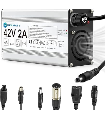 Amazon.com: eeTao 54.6V 3-Prong Replacement Power Adapter