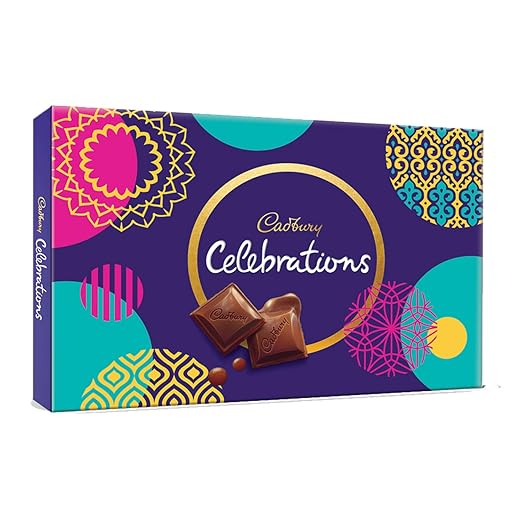 Cadbury Celebrations Assorted Chocolate Gift Pack, 186.6g - Pack of 2