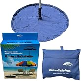UmbrellaSafe Beach Umbrella Anchor, No Digging, No Tools, No Hassle