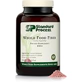 Standard Process Whole Food Fiber, Healthy Regularity Supplement, 7 oz | Daily Supplement for Digestive Health and Gut Support, High Fiber Powder with Soluble and Insoluble Fiber