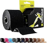 SPORTTAPE Kinesiology Tape 5cm x 5m Platinum Waterproof Hypoallergenic