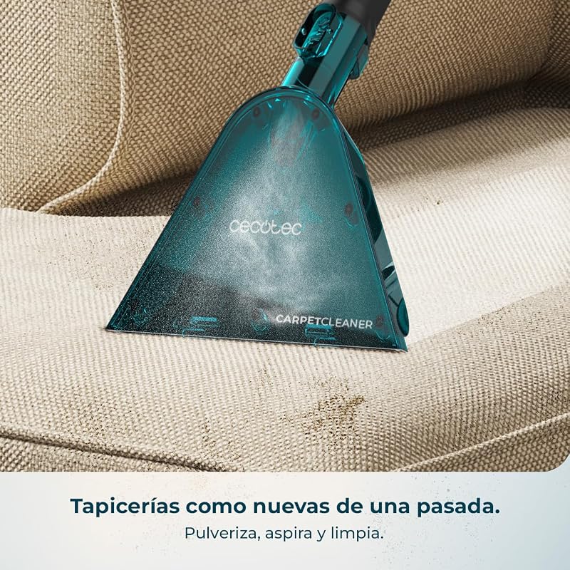 Aspirador sólido, líquido, para estofos e carpetes com cabo Conga CarpetClean 20000 Pro Ultra. 1600W, 21kPa de potência, 2 em 1 função, capacidade de 20L, kit de acessórios, raio de ação 7m