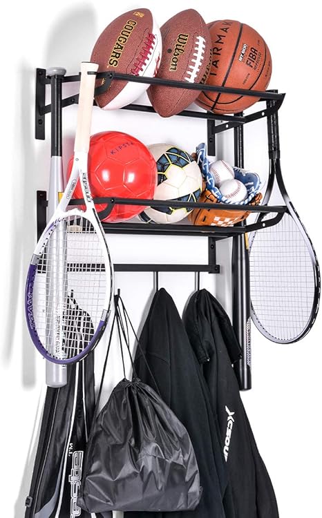 Sunix Estante De Almacenamiento Deportivo Para Montar En La
