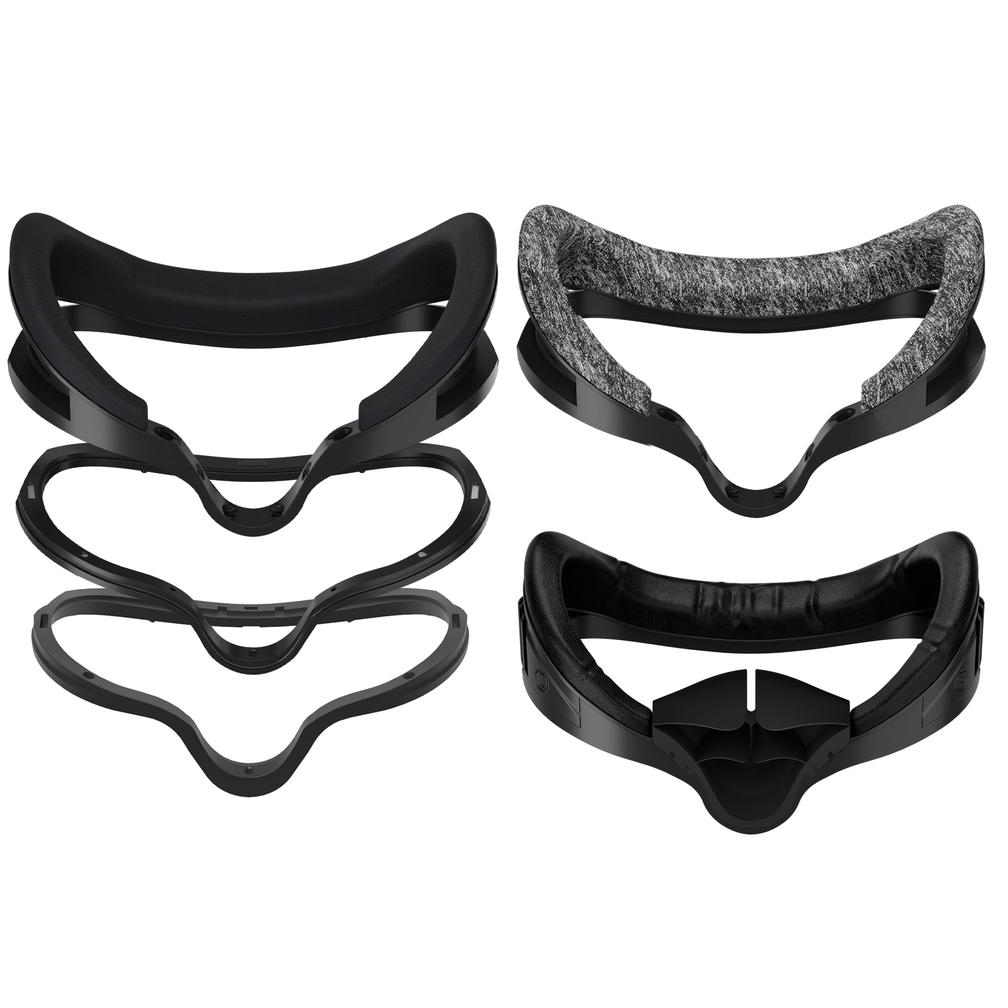 Globular Cluster F3 Q3S Magnetic Facial Interface for Quest 3S,Flexible and Adaptive Frame with Multi-Material Pads,Not Compatible with Quest 3