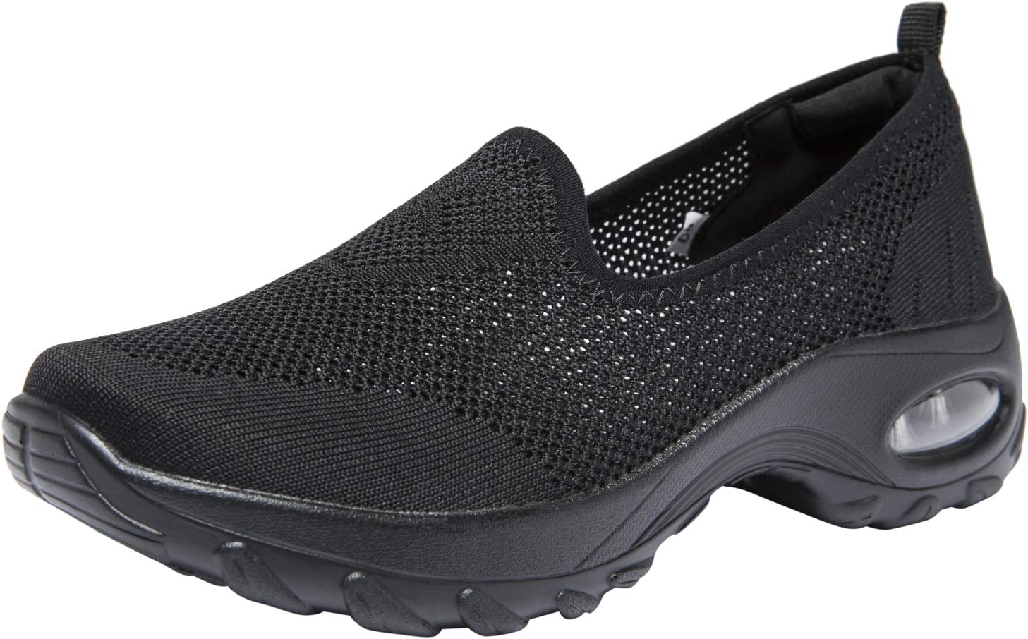Womens Slip on Sneaker Comfortable Walking Shoe Air Cushion Work Shoe