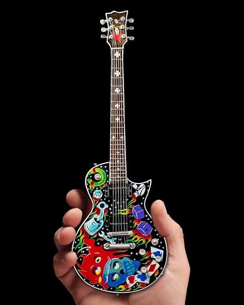 FAN MERCH CUSTOM SHOP KUSTOM KULTURE MINIATURE GUITAR REPLICA COLLECTIBLE