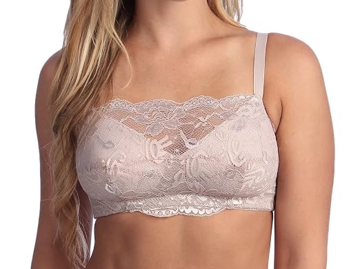 Valmont Soft Cup Lace Cami Bra Style 86858 (34D, Nude)