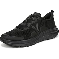 Comfortview Women's Wide Width Greer Athletic Sneaker - Knit Walking Shoes With Cushion (Sizes 7-12 WW)