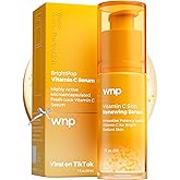 WNP Vitamin C Serum for Face - Dermatologist Tested Anti-Aging & Brightening with Hyaluronic Acid & Vitamin E, Treatment for Dark, Age, Sun Spot, Melasma, Hyperpigmentation, Fine Lines & Wrinkles