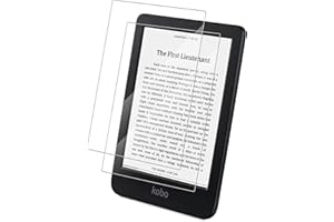 Electro-weideworld [2 Pack] Screen Protector for Kobo Clara BW/Kobo Clara Colour/Kobo Clara 2E 2022 6 inch, Tempered Glass, A