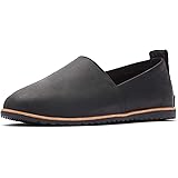 sorel leather slip ons