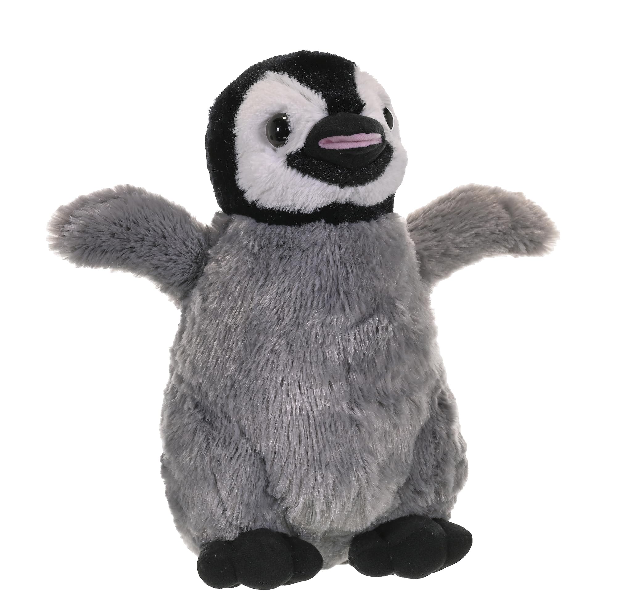 Wild Republic Penguin Plush, Stuffed Animal, Plush Toy, Gifts for Kids, Cuddlekins 12 Inches, White, Black