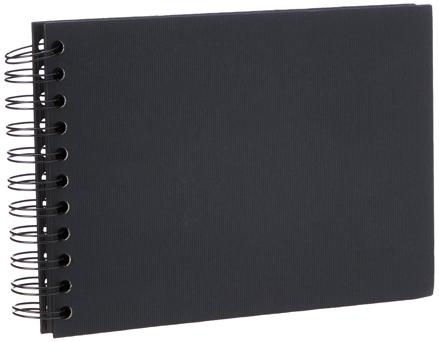 Rossler Soho 145 x 195mm Wiro Bound Photo Album - Black (40 Sheets)