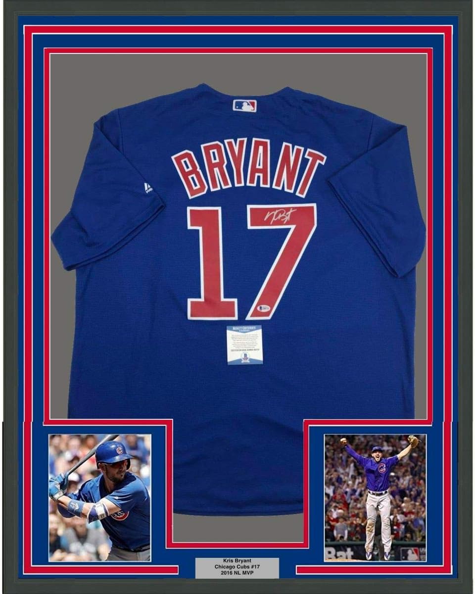 kris bryant signed jersey