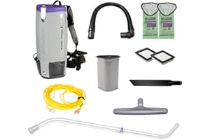 ProTeam 107303 SuperCoach Vacum Commercial-Grade Proteam Super Coach Pro 10 Vacuum with 107100 Toolkit