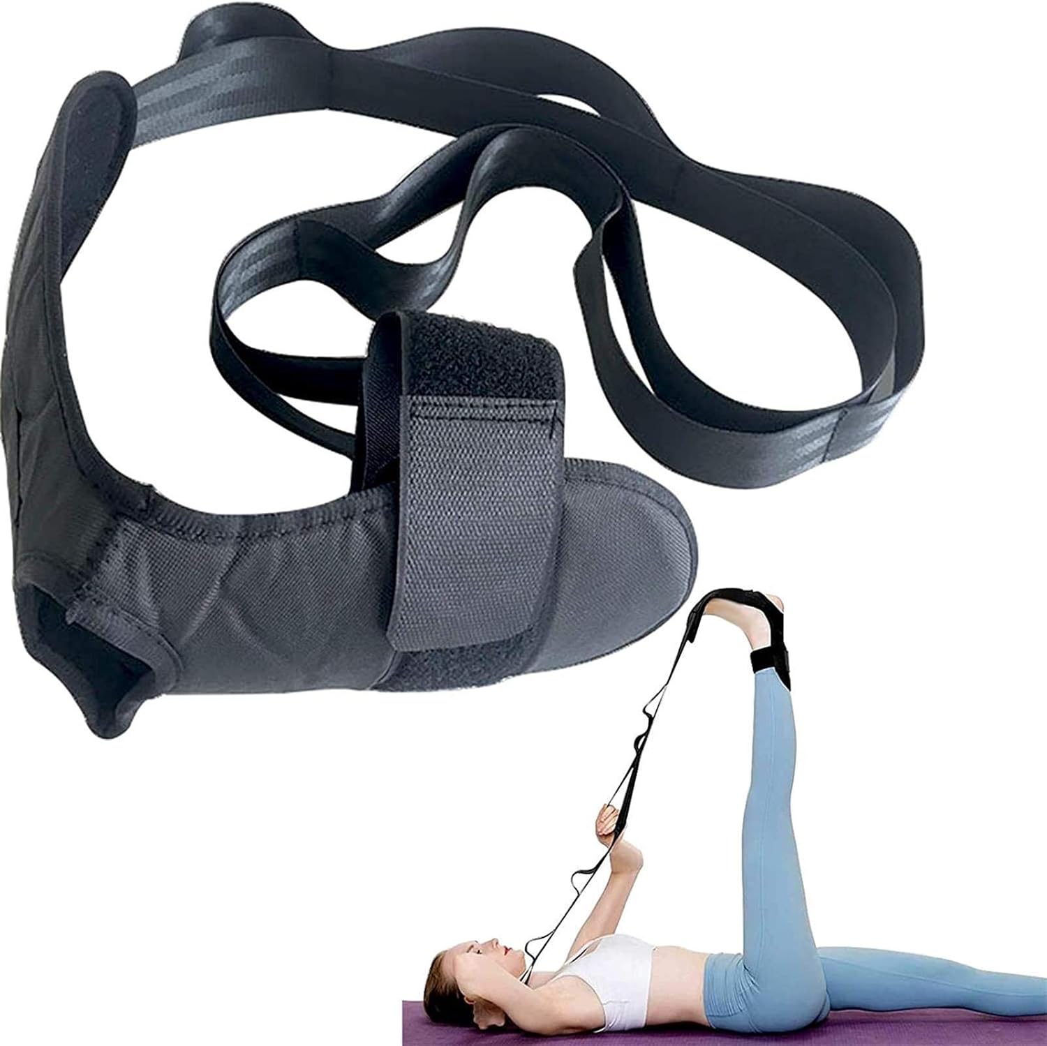 Ligament Stretching Belt, Stretching Belt Foot Ankle Joint, Yoga