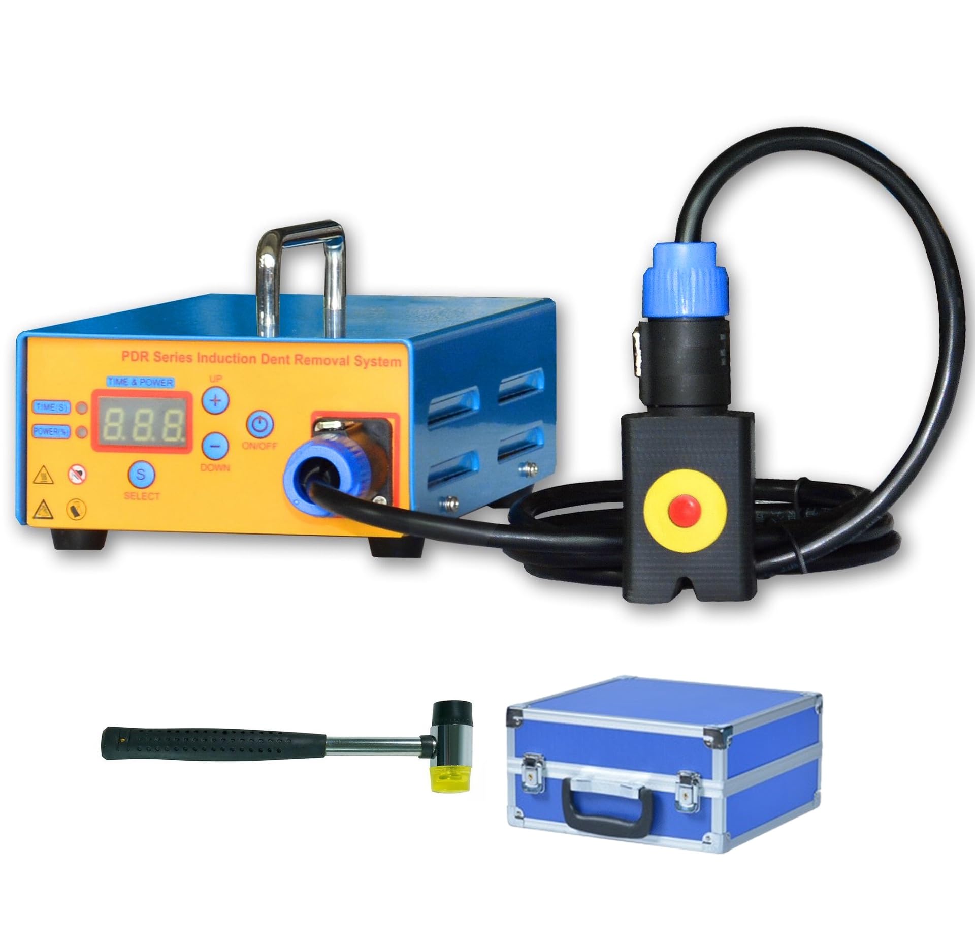 Photo 1 of WQV Induction Heater, 1380W PDR Heat Induction Heater Machine Kit, Hot Box Dent Removal Car Dent Repair Kit, Harmless to Automotive Paint for Garage Home Personal