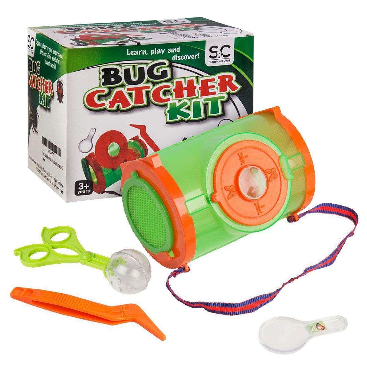 Set of 4 Bug Catcher Kit for Kids — Backyard Discovery Exploration Kit