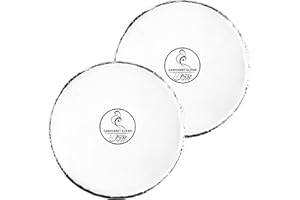 Set of 2 Gawharet El Fan Doumbek Darbuka Skins by NileCart Handmade in Egypt (Standard 8.75 in.)