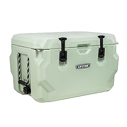 Lifetime 65 Quart Hard Cooler, High Performance Ice