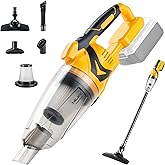 HILIPE Cordless Handheld Vacuum Cleaner for DeWALT 20v Battery, EasyClean Wet Dry Use,Wireless Handheld Vacuum for Car,Home, Boat,Workshop, Pet Hair, Furniture Cleaning (Tool Only No Battery)