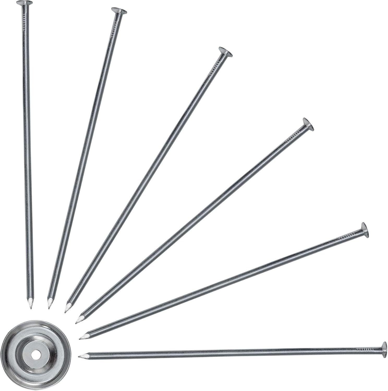 RecPro RV Patio Rug Stakes | RV Outdoor Furniture | 6 Pack: Automotive