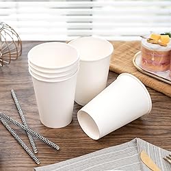 RACETOP 1000 pack 12 oz Disposable Coffee Cups, Hot
