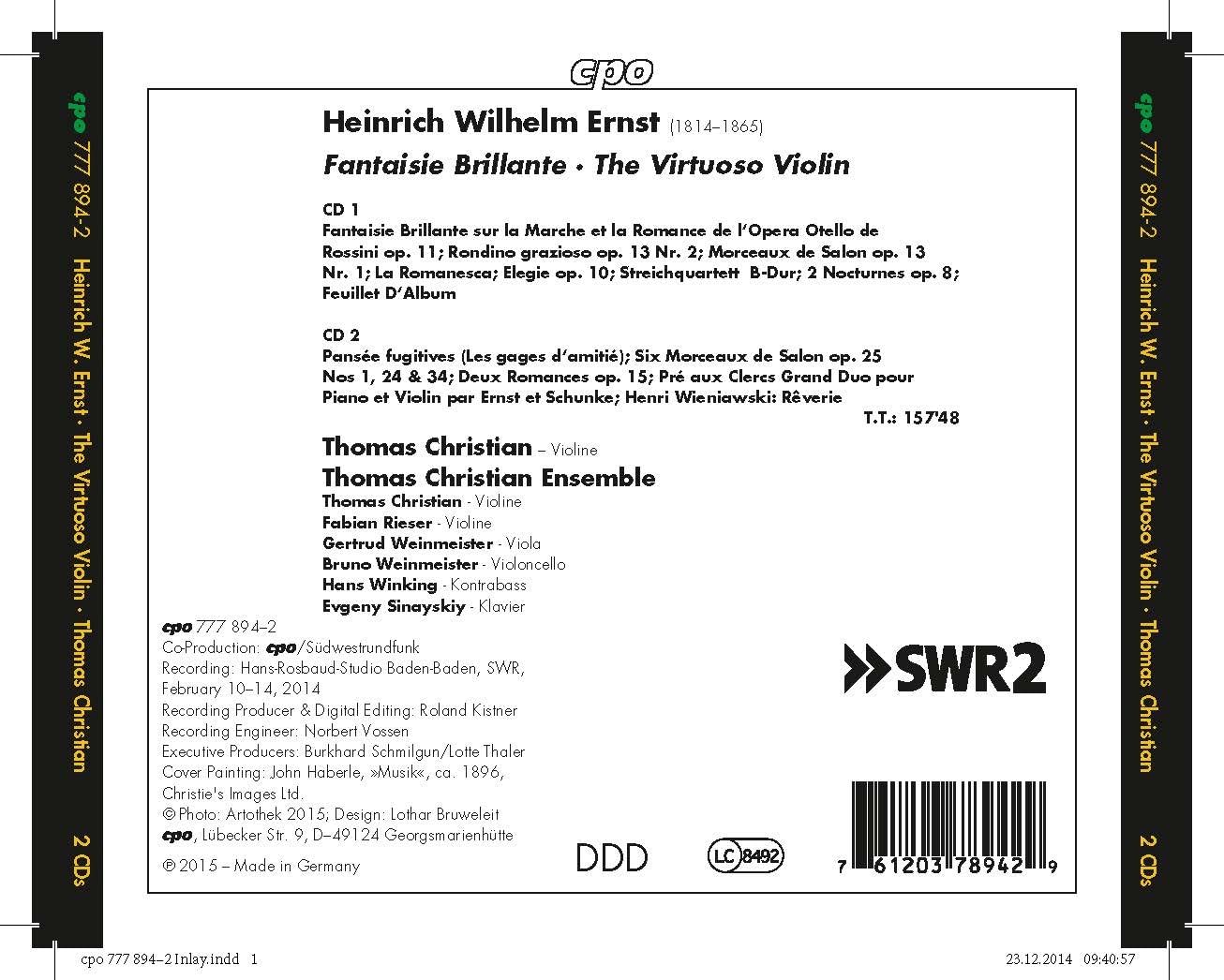 Ernst:Fantaisie Brilliante - Image 3