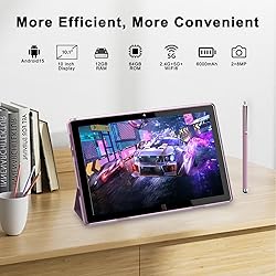 HOTTABLET 10" Android 15 Tablet, 12(4+8Expand) GB